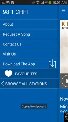 Rogers Radio android App screenshot 1