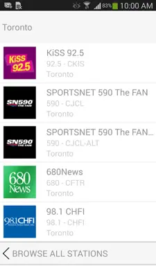 Rogers Radio android App screenshot 4